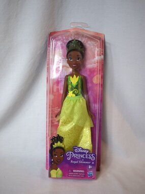 2021 New Disney Princess Royal Shimmer Tiana Fashion Doll